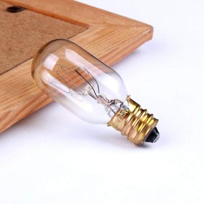 China E12 Brass E14 25 Watt Tubular Light Bulbs For Himalayan Salt Lamps for sale