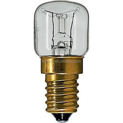 China E14 Brass Heat Resistant 15W T22 Oven Bulb for Salt Lamp Use for sale