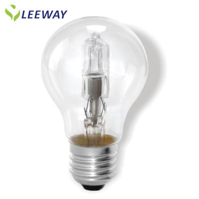 China Classic A60 Glass Frosted Halogen Bulb 42w 53w 70w 100w With CE And Rohs for sale