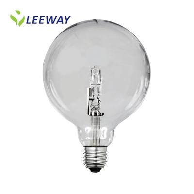 China Glass Halogen Bulb G125 E27 Clear 28W 42W 53W 70 Halogen 105W Lamp for sale