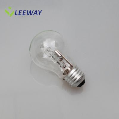 China Glass A60 220-240v 2800k Frosted Halogen Lamp for sale