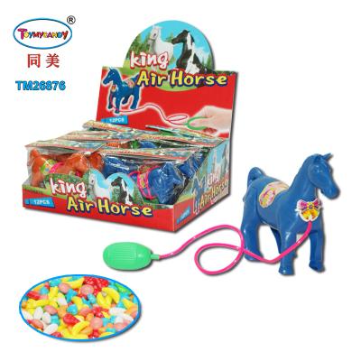 China Cartoon Toys New Kids Toys For 2020 Best Selling Chinese Hot Products Air Ride Horse Toy Polybag Toy Horse For Child Play for sale