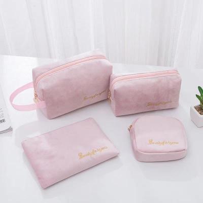 China Fashion Wholesale Promotional Gifts Cosmetic Bag Makeup Travel Bag For Women Set Or Simple Wholesale for sale