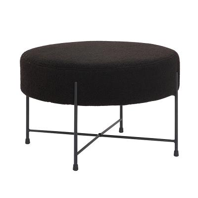 China Modern Dining Fabric Factory Custom Eco - Friendly Modern Small Round Stools Cover Round Patio Stools for sale