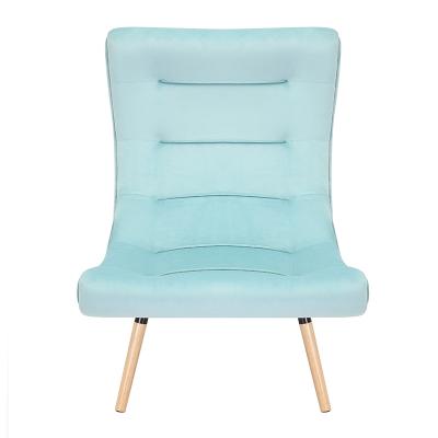 China Factory Low Price Modern Leisure Modern Accent Extended Chair Comfortable Living Room Chair Covers Sofa Furniture for sale