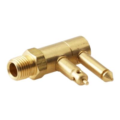 China Outboard Motor Mercury Male Tank Fuel Line Brass Connector for sale