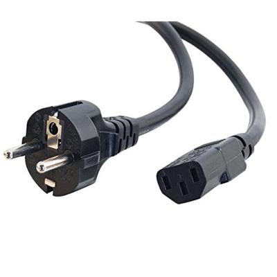 China High Quality And Competitive Price SIPU 3 Pin PC Cable Eu Cable PVC Power Cord Home Appliance Cords For Computer for sale