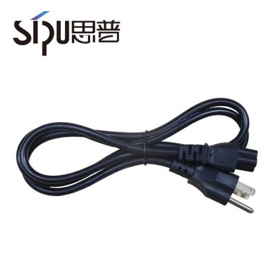 China High Quality SIPU COMPUTER 110v 220v US Copper Electrical Power Cord USA Plug Power Cords for sale