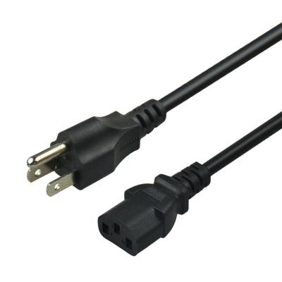 China Universal COMPUTER SIPU Power Cable Wire 6 Feet Power Cable For PC , PC Power Cable USA for sale