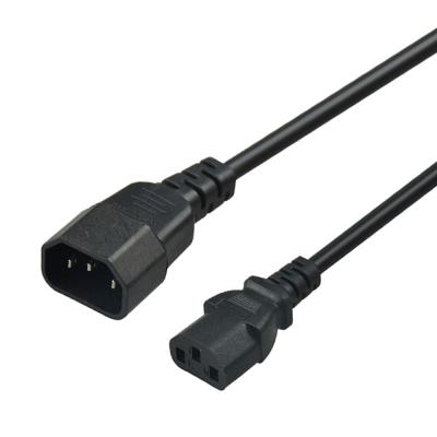 China COMPUTER SIPU 1.5m Extension ISO9001 3 Pin PC Power Supply Cable Computer for sale