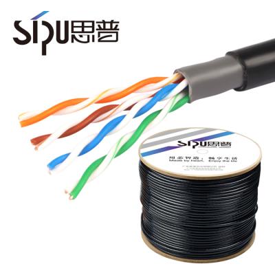 China Wholesale SIPU china 4 pairs outdoor utp cat 5 cat5e network cable with ethernet SP-W5OU004 for sale