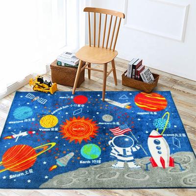 China Dotcom Pile Nylon Latex Anti-Slip Backing Soft Safety Eco-Friendly Foldable Star Play Mats For Kids for sale