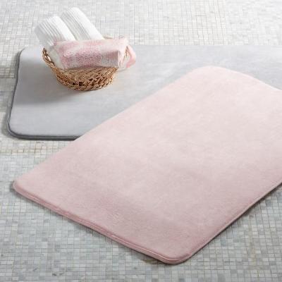 China Sustainable Dotcom Custom Printed Soft Non Slip Quick Dry Bath Mat For Tub Absorbent Memory Foam Mat for sale