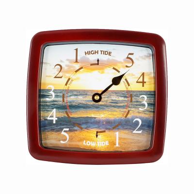 China Coastal specialization in the production of home decoration designer square tide clock for sale