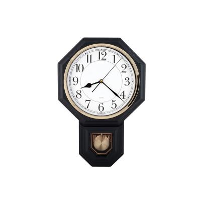 China Traditional factory direct adjustment school pendulum clock school building home pendulum clock for sale