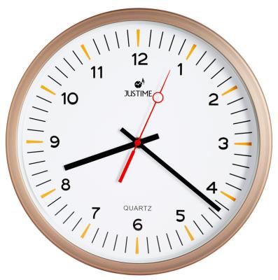 China Selling Traditional Minimalist Accept OEM/ODM Metal Wall Clock for sale