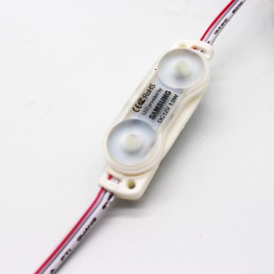 China High Bright Light Box 12V 2835smd 2led 1W Waterproof IP 67 Warranty 5years 170 Angle Led Module Laser Logo For Advertising Sign Lights for sale