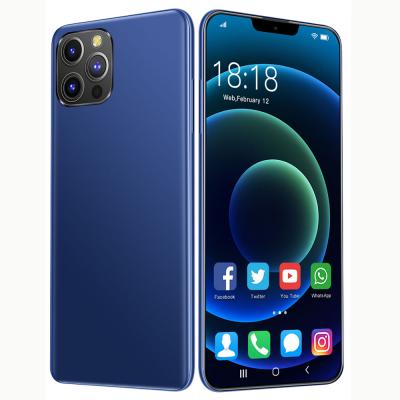 China Global Dual SIM Card Best i12 Pro Smartphone Dual Languages ​​International Version Max Support 12GB+512GB With 4 Cameras Android Mobile Phone for sale