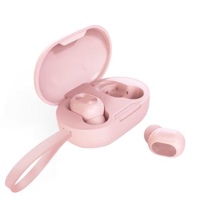 China 2020 New Design Truly Wireless Lady Style Bluetooth In-Ear Stereo Bluetooth Earphone TWS Earbuds Pink for sale