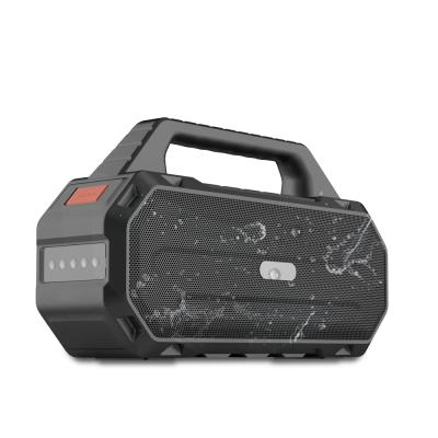 China 2019 Newest 30W Bass Rugged Portable Wireless Stereo Function Phone Speaker With TF Card And Flashlight For Outdoor for sale