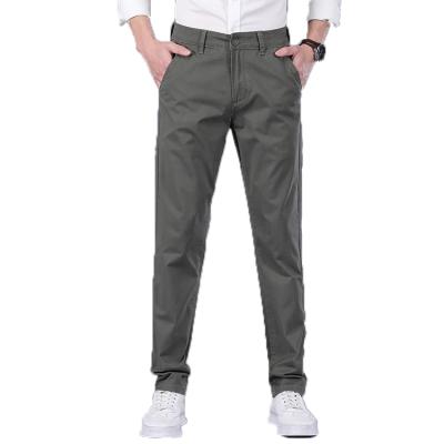 China QUICK DRY summer fashion city work wear men's breathable jeans and formal men's loose trousers stretch pants 2021 for sale