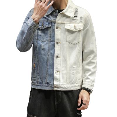 China 2021 windproof new denim jacket can be coat customized color men's Korean fashion denim jacket for sale