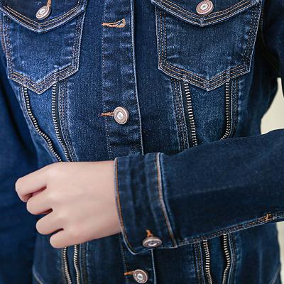 China Sustainable Spring Sport Youth Dresses With Denim Womens Jacket And Coats for sale