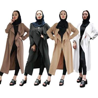 China New Designs Fashion Clothing Long Sleeve Ankle Length Middle East Women Cloth Set Muslim Abaya M L XL XXL 3XL 4XL for sale