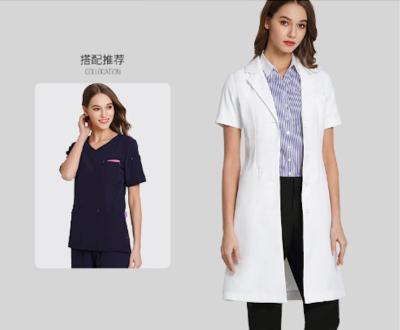 China Comfortable Cheap Factory Directly Suits Hospital Lab Coat Medical Lab Coat Chemical Uniform for sale