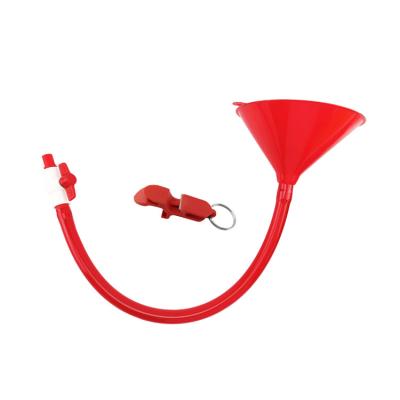 China Plastic Single Beer Bong Funnel Food Grade Plastic Party Set With Shotgun Tool For Drinking Game for sale