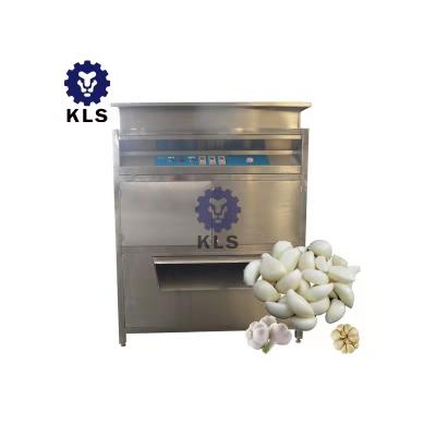 China Factory KLS Low Cost Commercial Automatic Garlic Peeler Dry Garlic Peeling Machine for sale