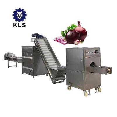 China No injury and peeling of onion peeling and small cutting machine onion peeling machine for sale