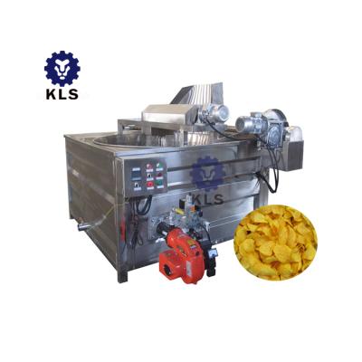 China Fast Food Frying Machine Automatic Gas Fried Potato Equipment Potato Fryer Machine for sale