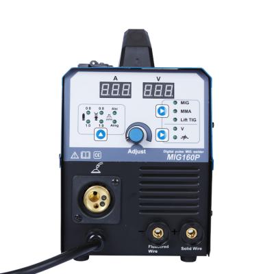 China Other Portable MIG 160 MAG Muttahida Majlis-e-Amal CAT Pluse 4 Amp 4 in 1 Inverter MIG 160 MIG Welding Machine for sale