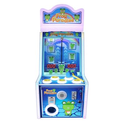 China Hardware Cheerfun Games Frog Paradise Lottery Ticket Machine Whac-A-Mole Arcade Game Machine for sale