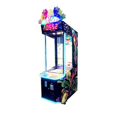 China Hardware Hot Sale Up Lucky Lottery Ticket Game Machine Redemption Games for sale