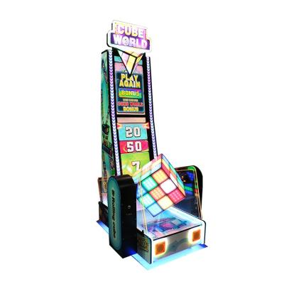 China Hardware Entertainment Game Devices Cube World Ticket Redemption Machine en venta