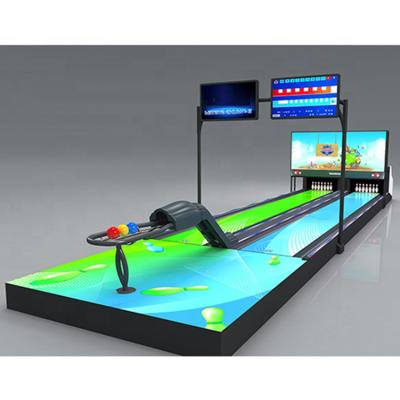 China Mini Coin Operated Rolling Machine Popular Rolling Arcade Game Mini Bowling Game Machine Te koop