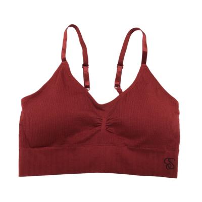 China QUICK DRY Custom Sports Underwear Sports Bra Top Yoga Sportwear Women for sale