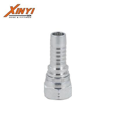 China Carbon Steel Stainless Steel Jic Female 74 Cone Seat Hose Fitting for sale