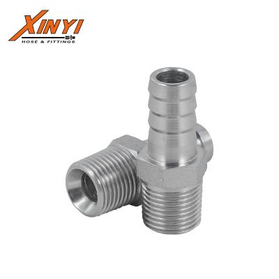 China Carbon Steel Stainless Steel Carbon Steel Fittings BSPT MALE Adapter 13011-OR Manufacturer Pipe Fitting for sale