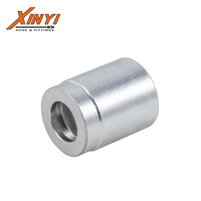 China Carbon Steel Stainless Steel OEM Wholesales High Quality Hydraulic Hose Ferrule For SAE 100R2AT/EN 853 1SN 2SN Hose for sale