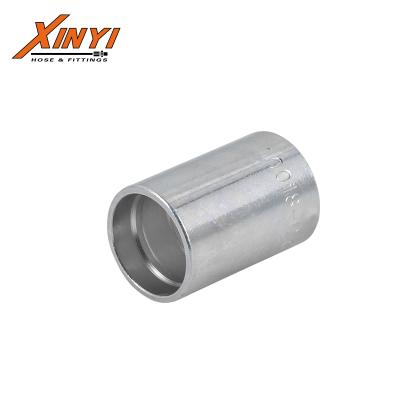 China Carbon Steel Factory Fit Hydraulic Hose Crimp Ferrule For SAE 100 HOSE R7 Winner 00018 High Pressure Ferrule For Hoses for sale