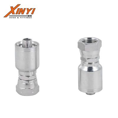 China New 1 Piece Machinery Hose Fitting / One Piece BSP JIC Crimping Hydraulic Hose Fittings Metric for sale