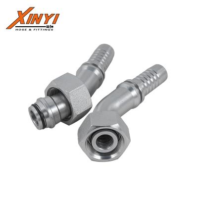 China 20411 Carbon Steel Stainless Steel Fittings Hydraulic Metric Female Cone 24degree DKOL Female Steel Fittings Hose Fittings for sale