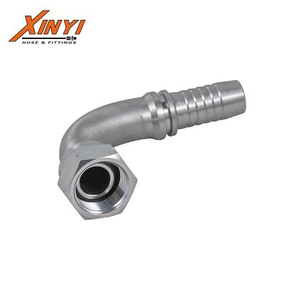 China Metric Female Hydraulic Machinery Thread Hose Fitting Stainless Steel Hose Fittngs for sale