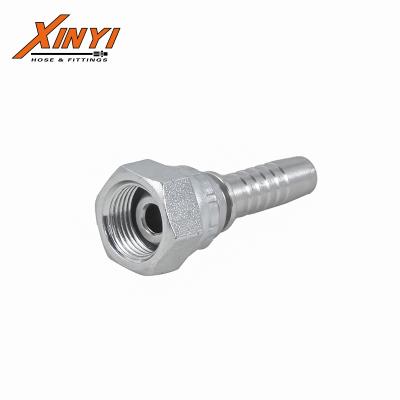 China Good Quality Carbon Steel Stainless Steel BSP Female 60 Cone BSP Female Hydraulic Hose Fitting Connector for sale