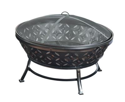 China Amazon Factory 2022Top Selling Durable Fire Pit Heat Resistant Quality Surely Easily Assembled Fire Pit BBQ Grill Fire Bowl For Outdoor Party for sale