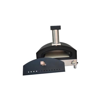 China Easily Assembled Small Gas Pizza Oven Stainless Steel Gas Pellet Pizza Oven Wood Toaster Oven For Baking Large Pizza for sale