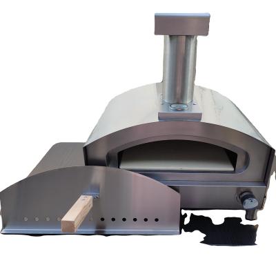 China Universal Food Pizza Oven Gas Oven Stainless Steel Large-Safe Gas Pizza Oven for Baking Large Pizza for sale